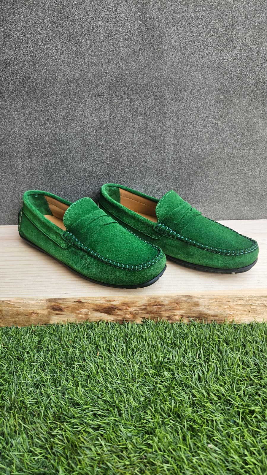 MOCASÍN VERDE BOTELLA