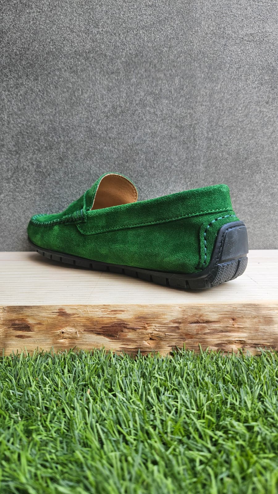 MOCASÍN VERDE BOTELLA