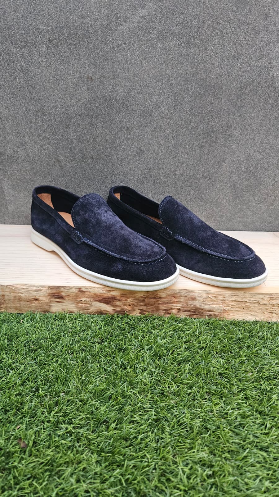 MOCASÍN SLIP-ON AZUL MARINO