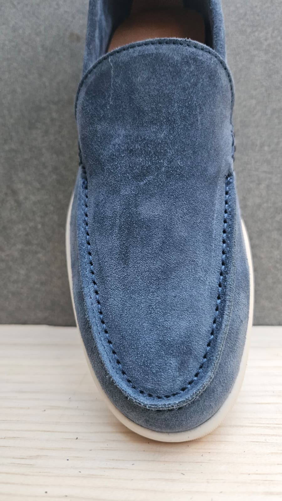 MOCASÍN SLIP-ON AZUL JEANS