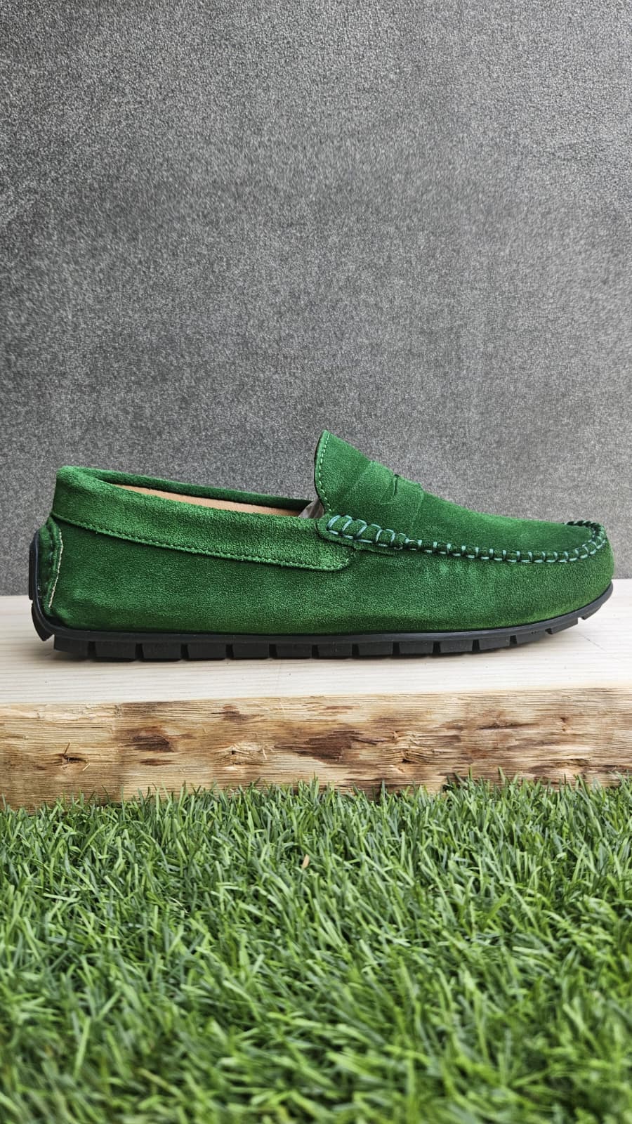 MOCASÍN VERDE BOTELLA