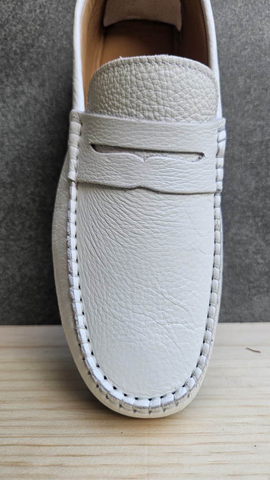 MOCASÍN BLANCO